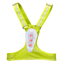 High Visibility Reflective Safety Vest with LED